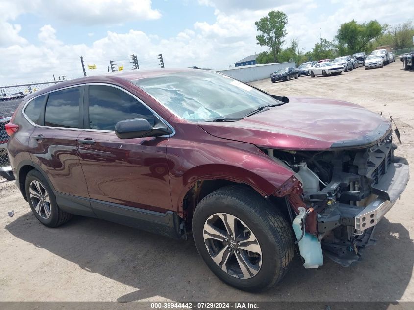 2019 Honda Cr-V Lx VIN: 5J6RW5H34KL003058 Lot: 39944442