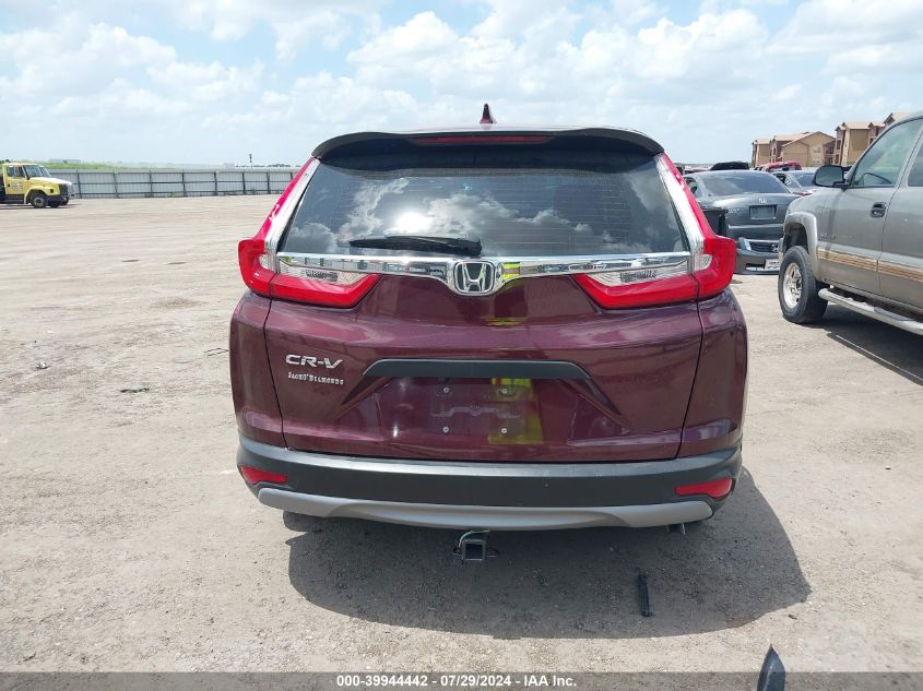 2019 Honda Cr-V Lx VIN: 5J6RW5H34KL003058 Lot: 39944442