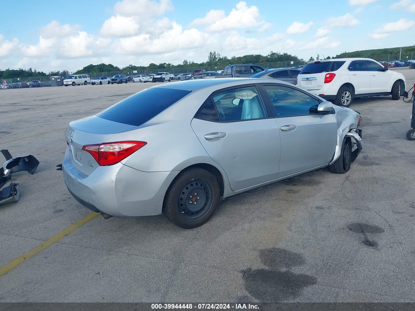 VIN 2T1BURHE4JC984245 2018 TOYOTA COROLLA LE