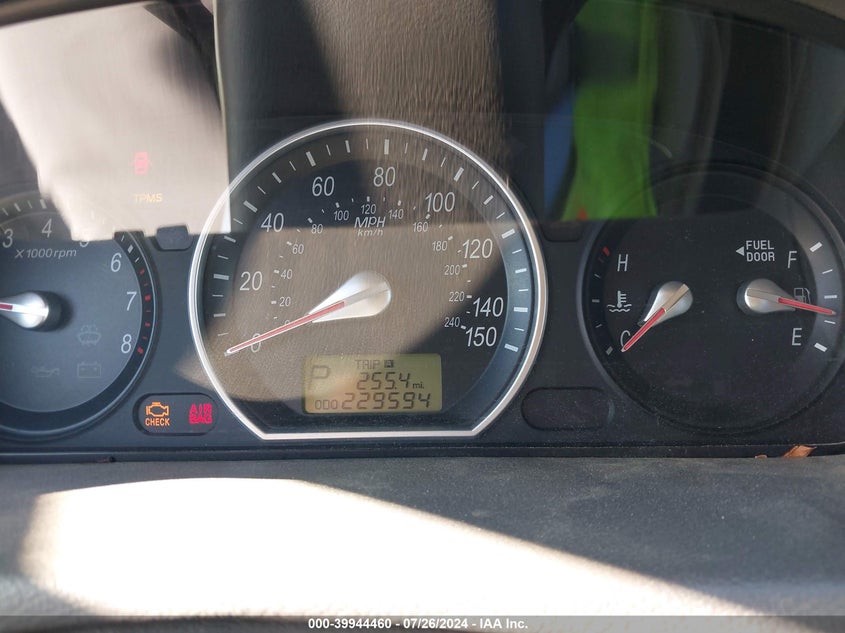 2007 Hyundai Sonata Gls VIN: 5NPET46C57H275060 Lot: 39944460