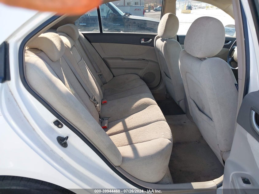 2007 Hyundai Sonata Gls VIN: 5NPET46C57H275060 Lot: 39944460