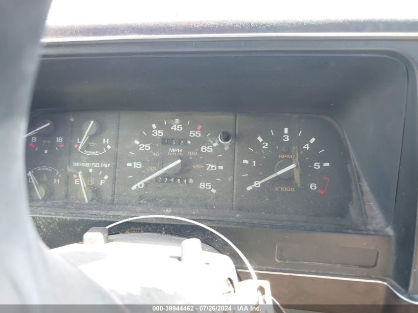 1989 Ford Ranger VIN: 1FTCR10A6KUA38197 Lot: 39944462