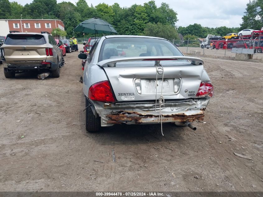 2005 Nissan Sentra 1.8S VIN: 3N1CB51D85L529490 Lot: 39944478