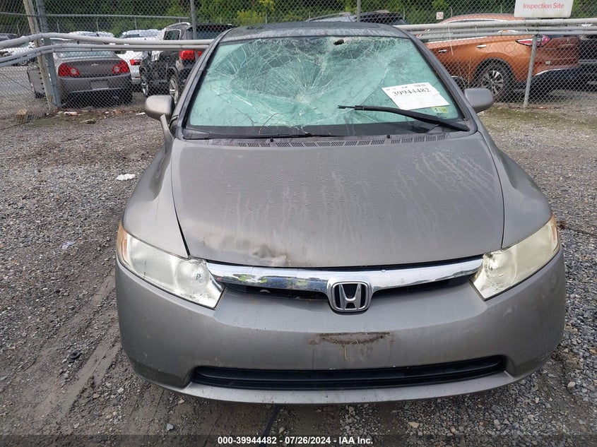 2007 Honda Civic Ex VIN: 1HGFA16817L087301 Lot: 39944482