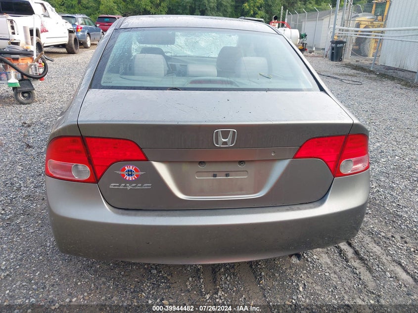 2007 Honda Civic Ex VIN: 1HGFA16817L087301 Lot: 39944482