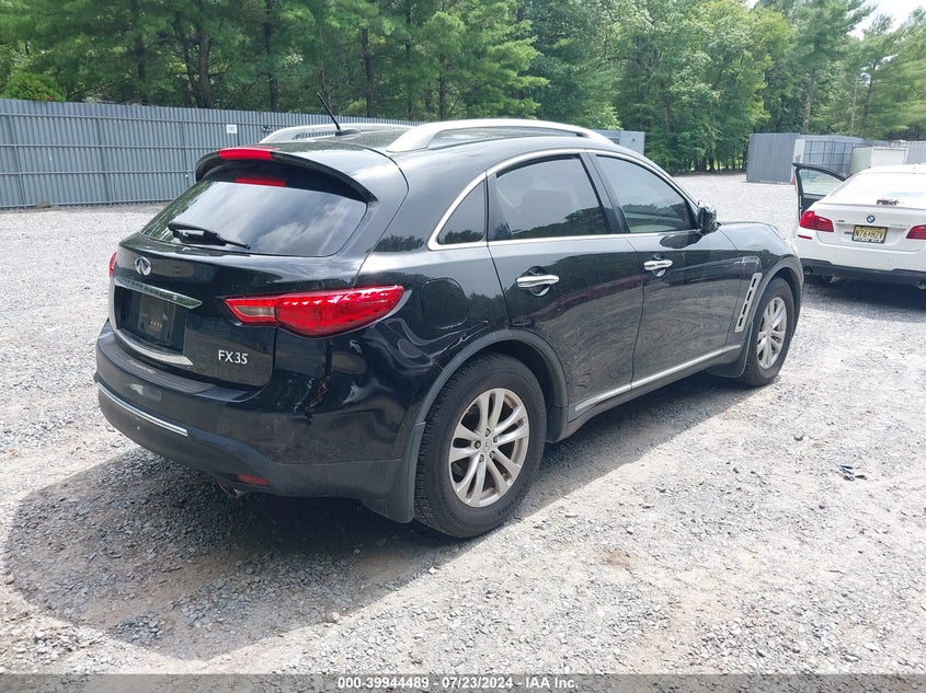 2011 Infiniti Fx35 VIN: JN8AS1MU3BM110638 Lot: 39944489