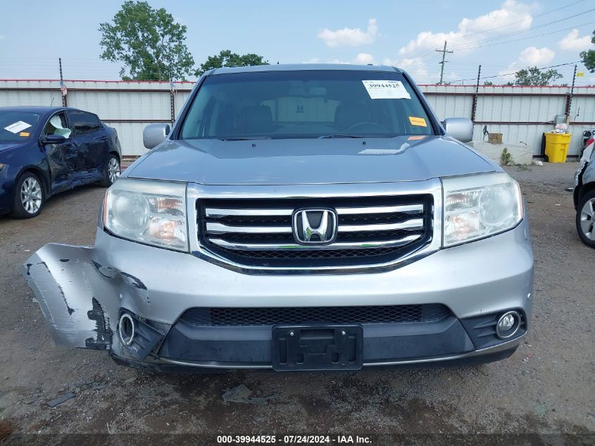 2013 Honda Pilot Touring VIN: 5FNYF3H91DB037118 Lot: 39944525