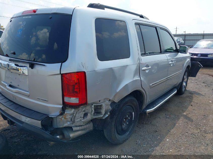 2013 Honda Pilot Touring VIN: 5FNYF3H91DB037118 Lot: 39944525