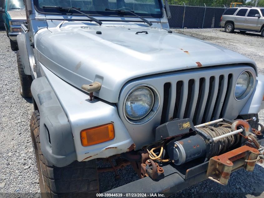 2004 Jeep Wrangler Se VIN: 1J4FA29154P702398 Lot: 39944539