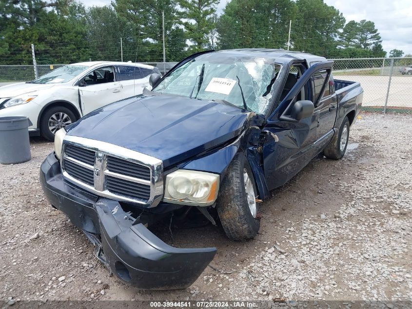 2006 Dodge Dakota Slt VIN: 1D7HE48K86S679407 Lot: 39944541