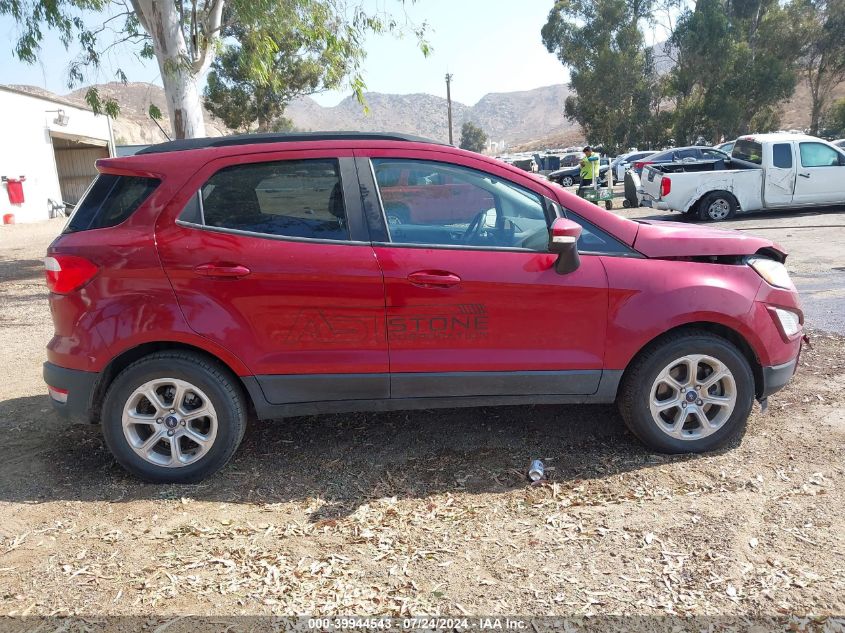 2021 Ford Ecosport Se VIN: MAJ3S2GE2MC445578 Lot: 39944543