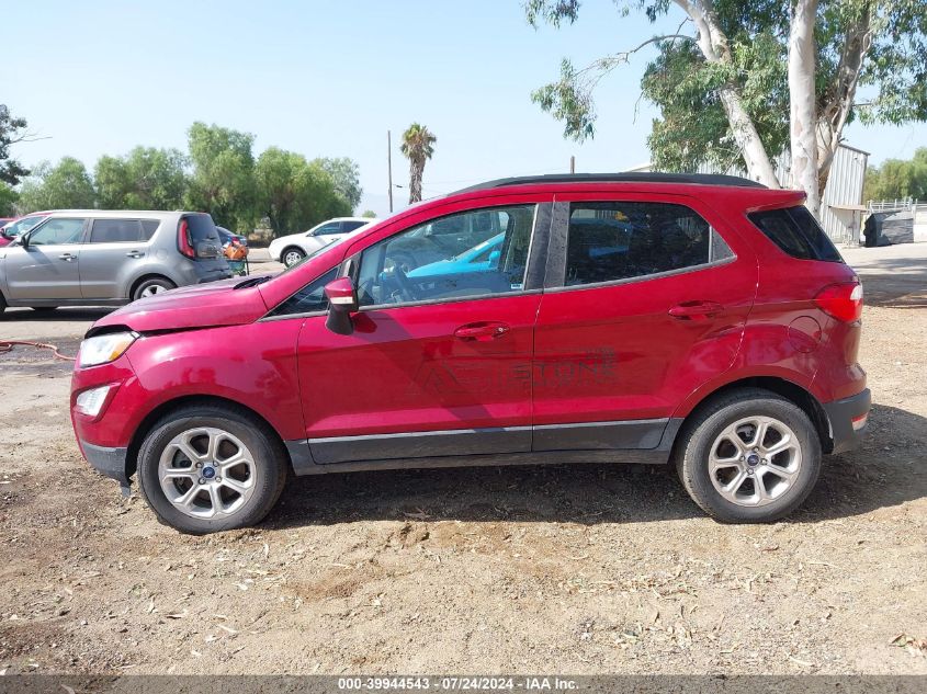 2021 Ford Ecosport Se VIN: MAJ3S2GE2MC445578 Lot: 39944543