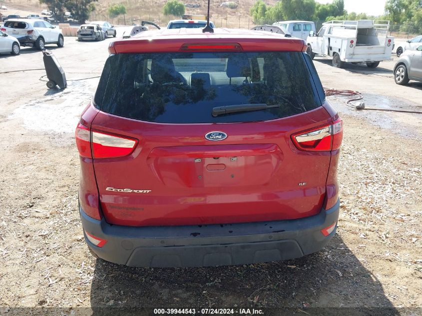 2021 Ford Ecosport Se VIN: MAJ3S2GE2MC445578 Lot: 39944543