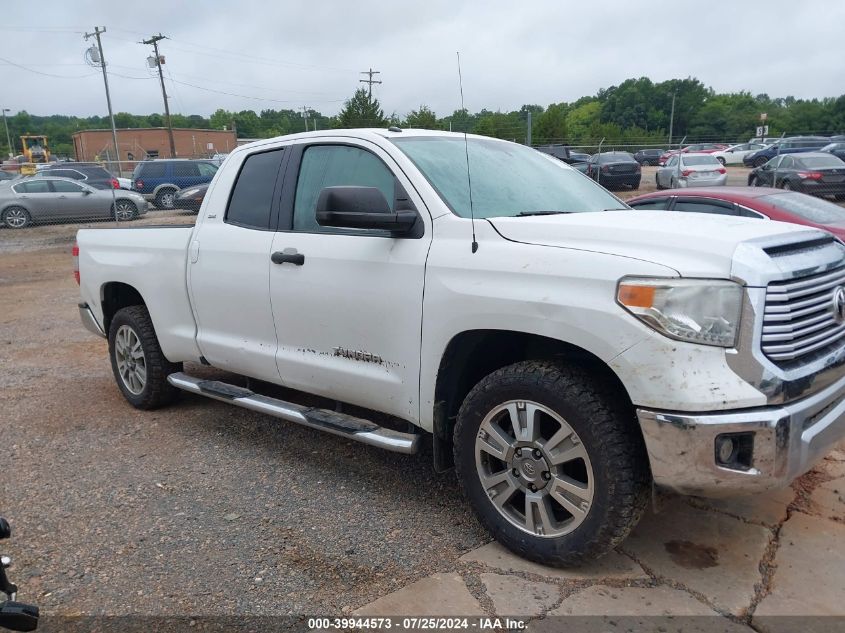 2016 Toyota Tundra Double Cab Sr/Double Cab VIN: 5TFRM5F12GX108727 Lot: 39944573