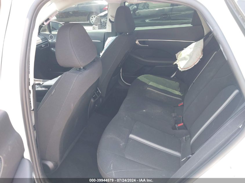 2021 Hyundai Sonata Hybrid/Blue VIN: KMHL24JJ7MA033434 Lot: 39944579