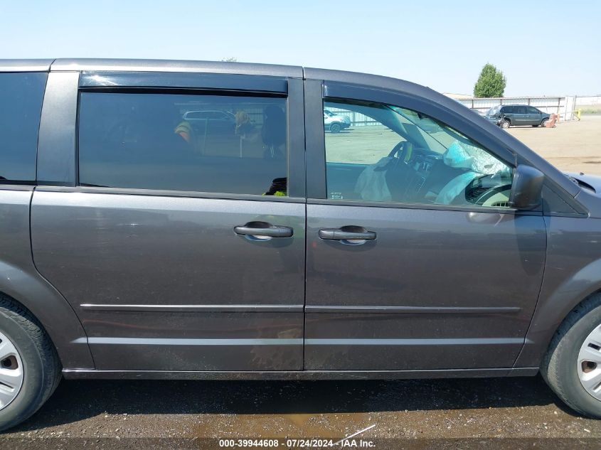 2015 Dodge Grand Caravan Se VIN: 2C4RDGBG2FR682098 Lot: 39944608