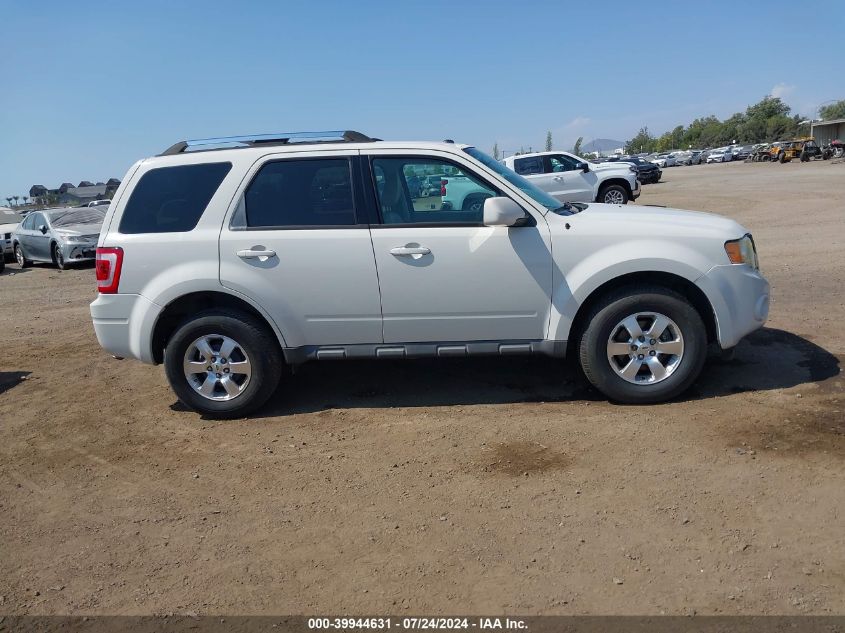 2010 Ford Escape Limited VIN: 1FMCU0E7XAKC89137 Lot: 39944631