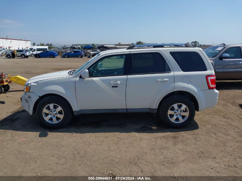 2010 Ford Escape Limited VIN: 1FMCU0E7XAKC89137 Lot: 39944631