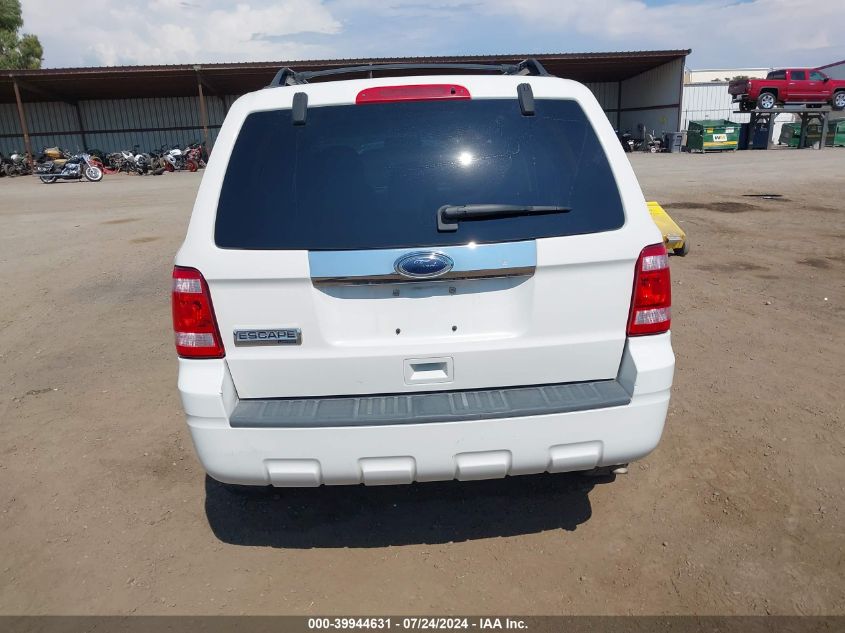 2010 Ford Escape Limited VIN: 1FMCU0E7XAKC89137 Lot: 39944631