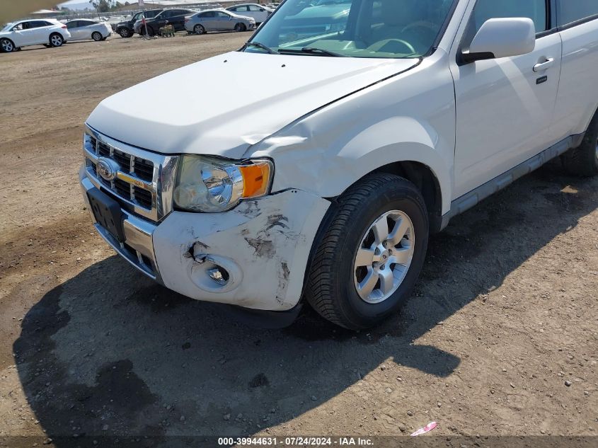 2010 Ford Escape Limited VIN: 1FMCU0E7XAKC89137 Lot: 39944631
