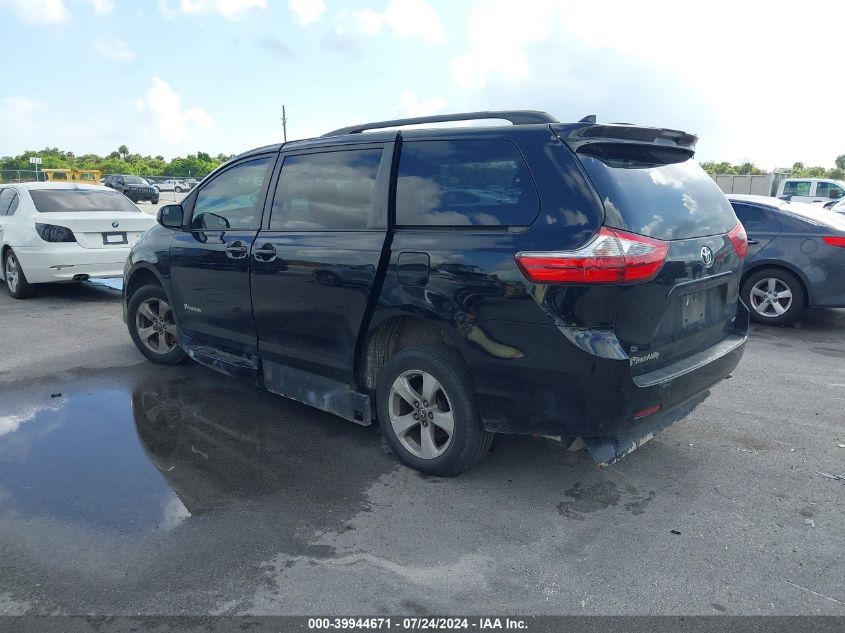 2020 Toyota Sienna Le VIN: 5TDKZ3DC0LS057577 Lot: 40425670