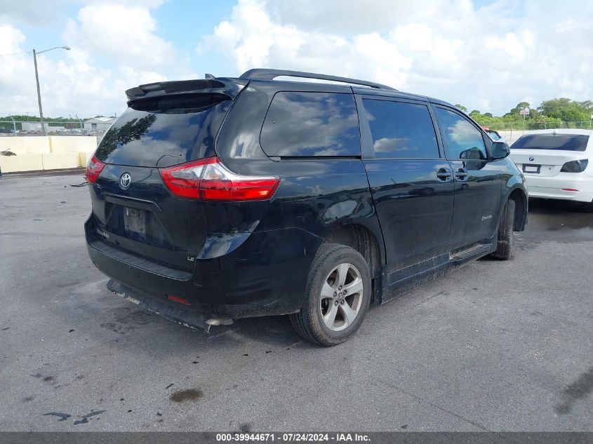 2020 Toyota Sienna Le VIN: 5TDKZ3DC0LS057577 Lot: 40425670