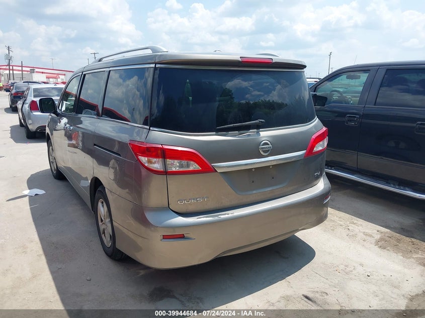 2016 Nissan Quest Platinum/S/Sl/Sv VIN: JN8AE2KP9G9155782 Lot: 39944684