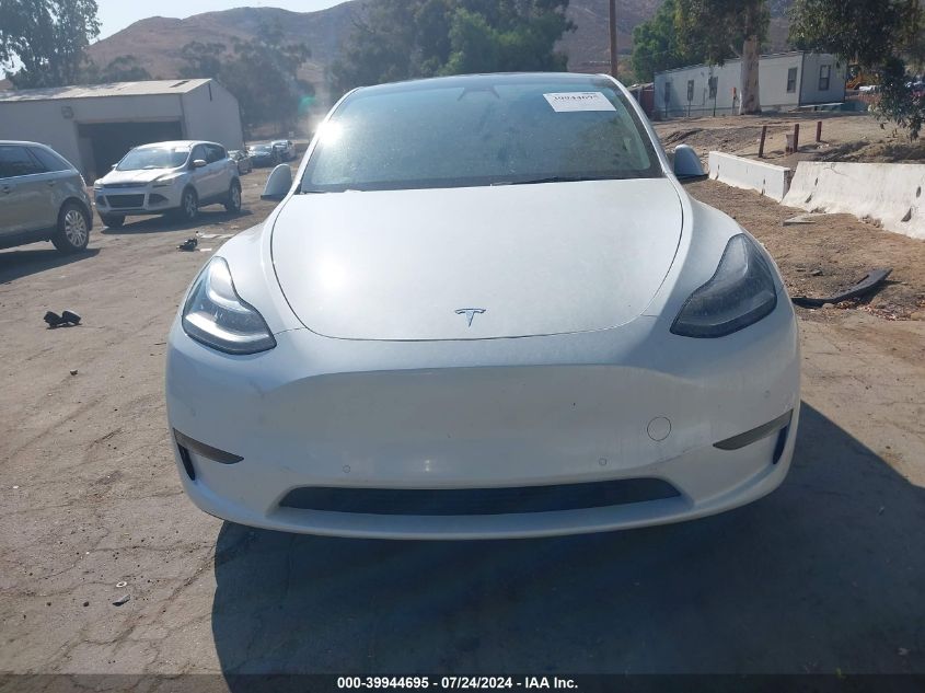 2021 TESLA MODEL Y LONG RANGE DUAL MOTOR ALL-WHEEL DRIVE - 5YJYGDEE5MF213771