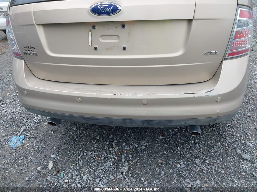 2007 Ford Edge Sel Plus VIN: 2FMDK39C97BB50980 Lot: 39944696