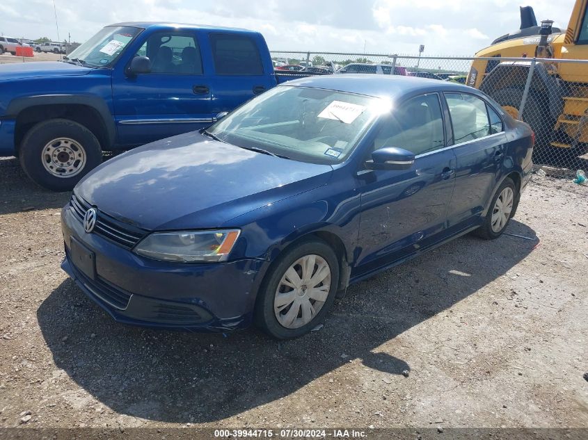 2013 Volkswagen Jetta 2.5L Se VIN: 3VWDX7AJXDM397410 Lot: 39944715