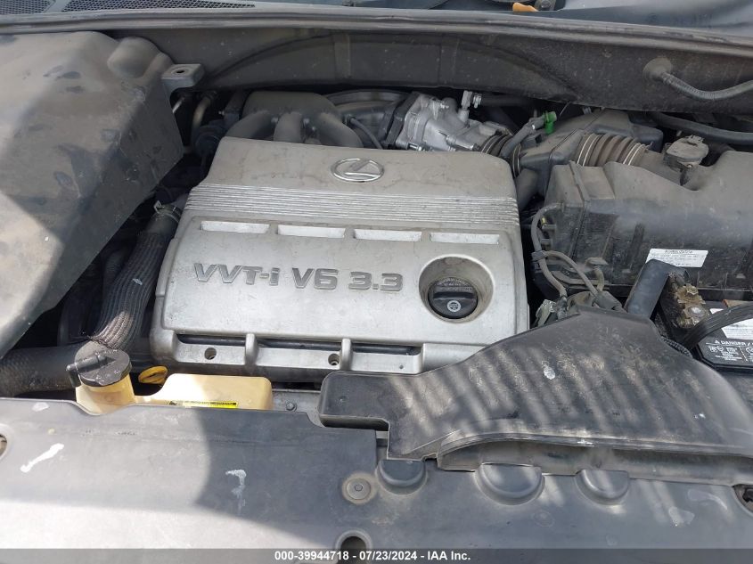 2006 Lexus Rx 330 VIN: 2T2GA31U46C051607 Lot: 39944718