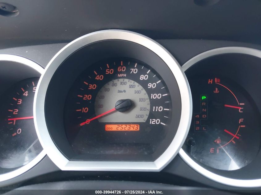 2006 Toyota Tacoma Prerunner V6 VIN: 5TEKU72N26Z316541 Lot: 39944726