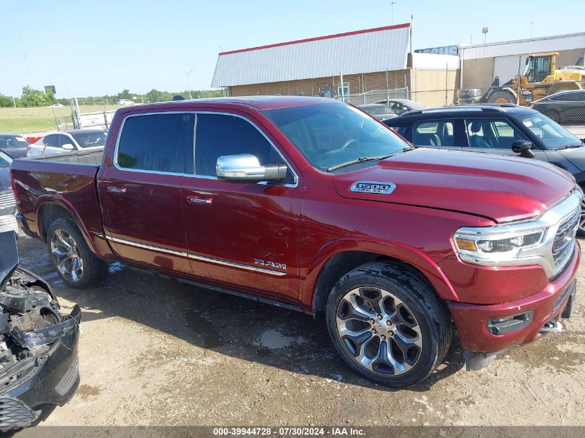 2020 Ram 1500 Limited 4X4 5'7 Box VIN: 1C6SRFHTXLN211690 Lot: 39944728