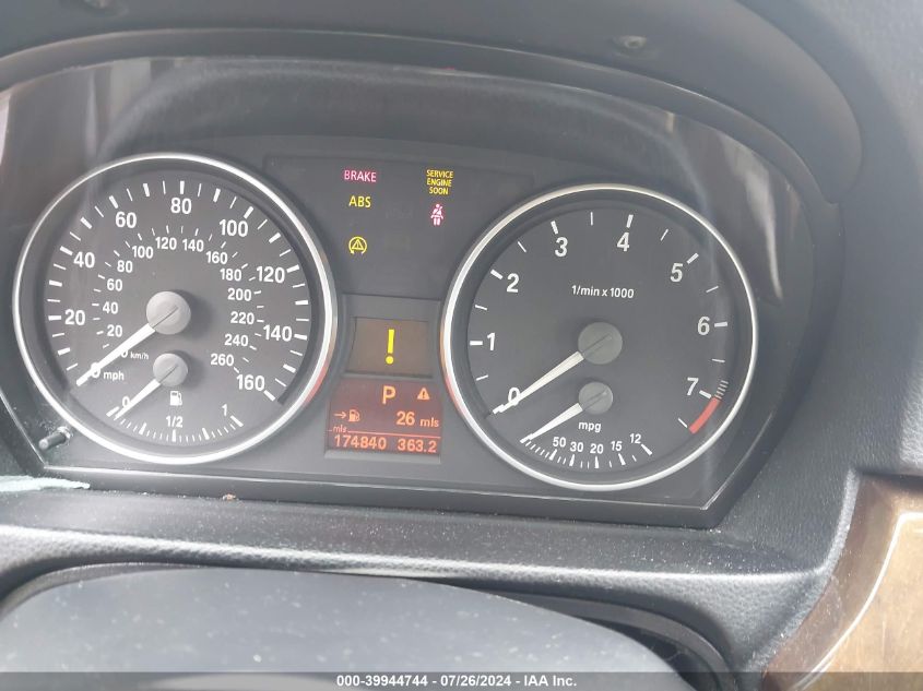 2007 BMW 328 I VIN: WBAVA33537KX74234 Lot: 39944744