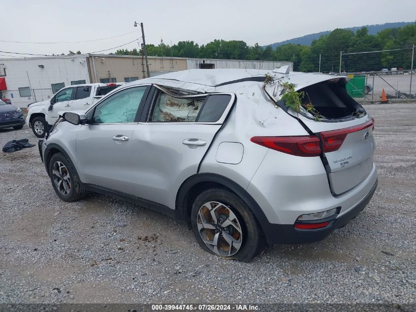 2020 Kia Sportage Lx VIN: KNDPM3AC7L7796299 Lot: 39944745