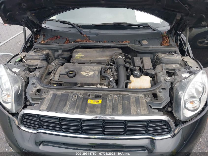 2012 Mini Cooper S Countryman VIN: WMWZC3C53CWM27761 Lot: 39944750