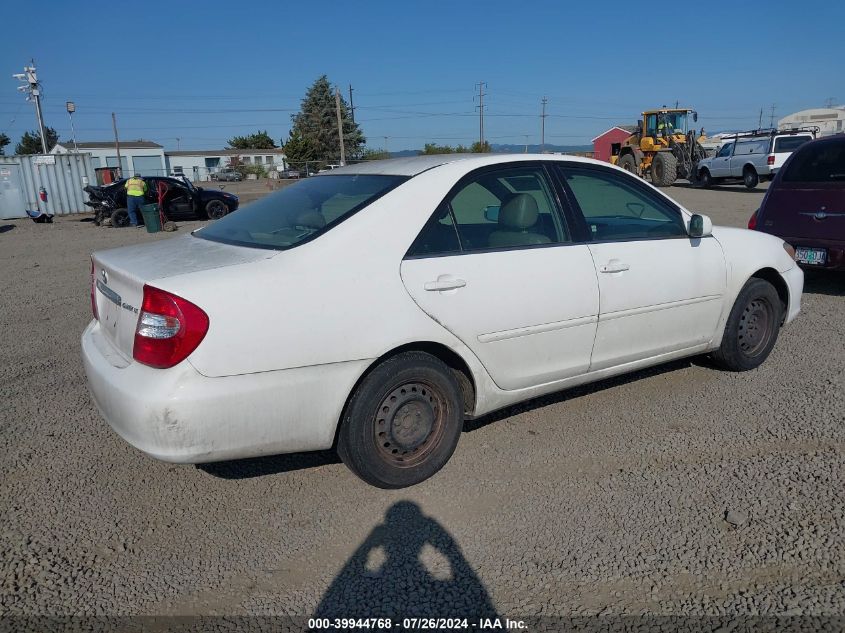2003 Toyota Camry Le VIN: 4T1BE32K03U234304 Lot: 39944768