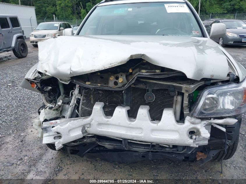 2005 Toyota Highlander Limited V6/V6 VIN: JTEEP21A450101114 Lot: 39944785