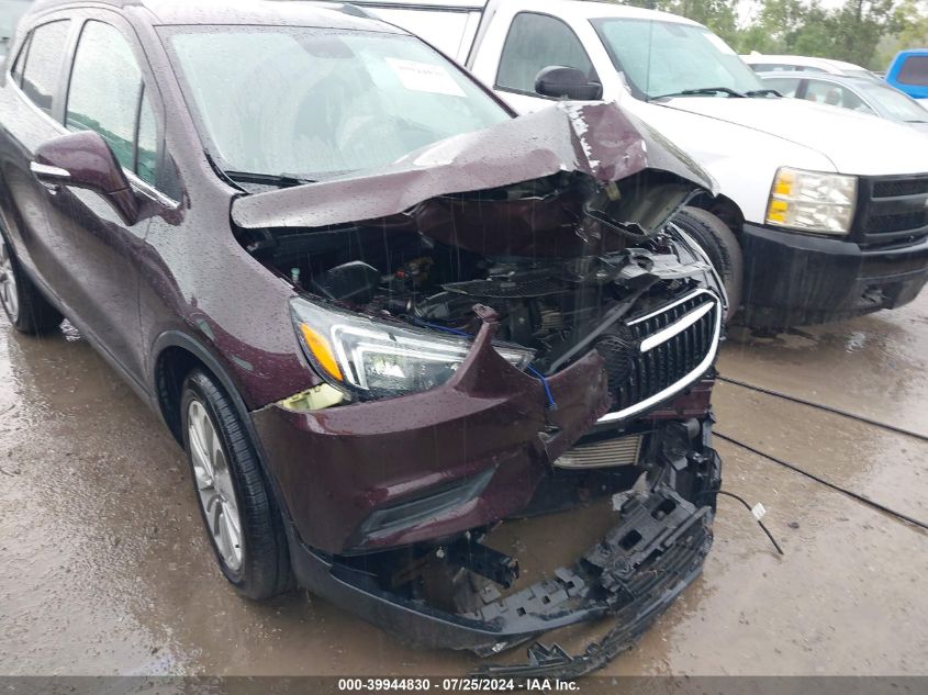 2017 Buick Encore Preferred VIN: KL4CJASB1HB109981 Lot: 39944830