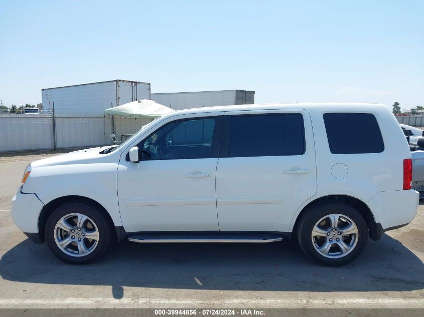 2014 Honda Pilot Ex-L VIN: 5FNYF3H74EB015601 Lot: 39944856