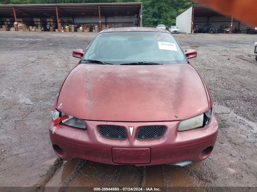 2001 Pontiac Grand Prix Gt VIN: 1G2WP52K41F117696 Lot: 39944880