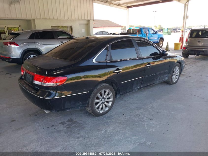 KMHFC46F09A441943 | 2009 HYUNDAI AZERA