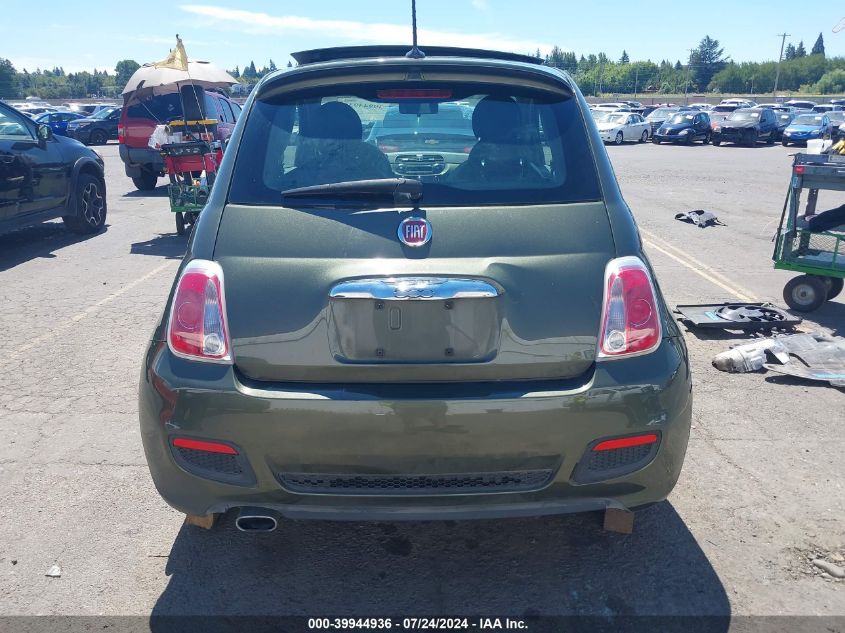 2013 Fiat 500 Sport VIN: 3C3CFFBR4DT652059 Lot: 39944936