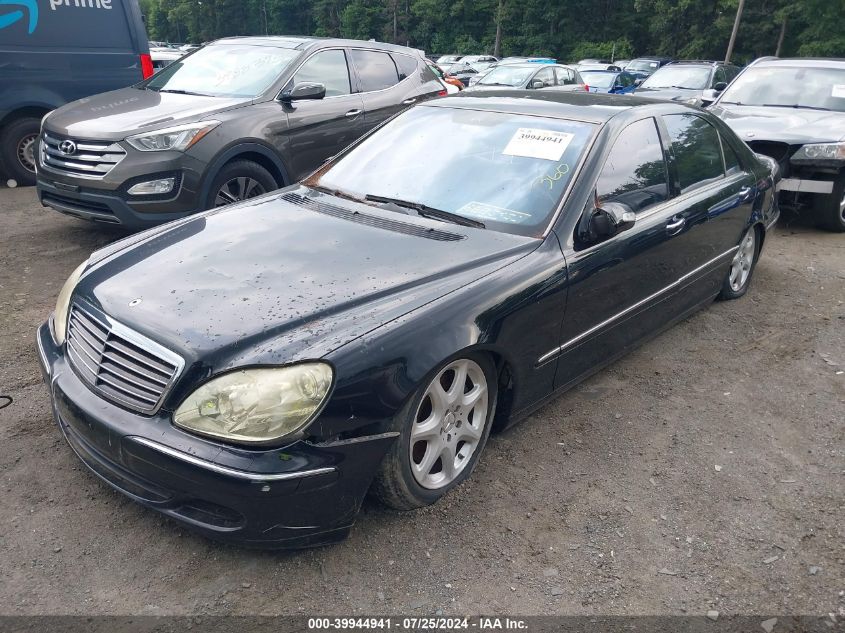 WDBNG84J24A408520 | 2004 MERCEDES-BENZ S 500