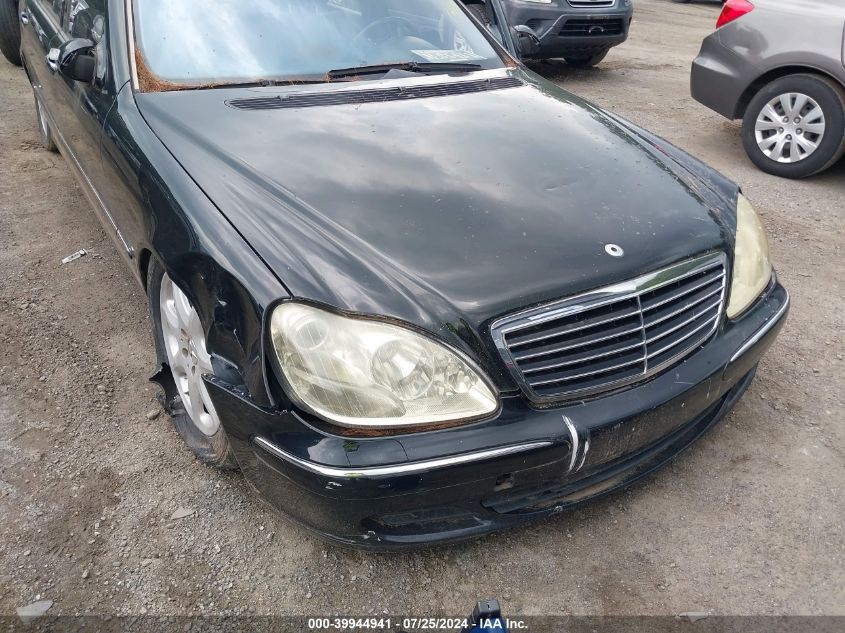 2004 Mercedes-Benz S 500 4Matic VIN: WDBNG84J24A408520 Lot: 39944941