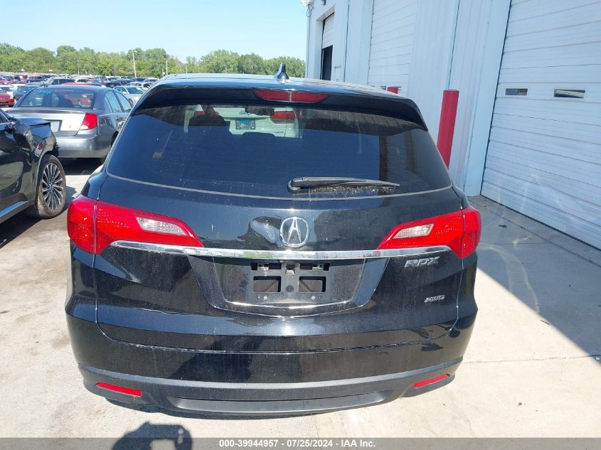 2015 Acura Rdx VIN: 5J8TB4H5XFL004550 Lot: 39944957