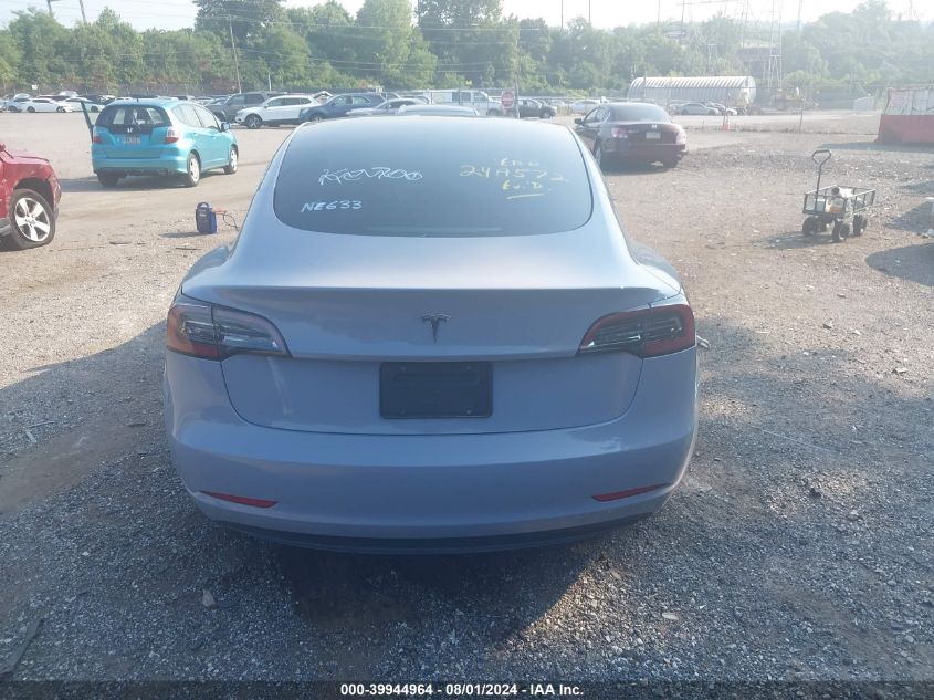 2023 Tesla Model 3 VIN: 5YJ3E1EA9PF555921 Lot: 39944964