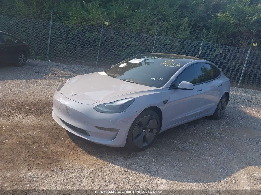 2023 Tesla Model 3 VIN: 5YJ3E1EA9PF555921 Lot: 39944964