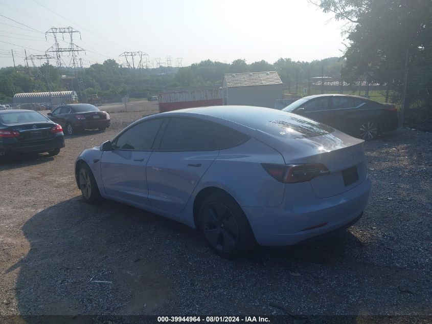 2023 Tesla Model 3 VIN: 5YJ3E1EA9PF555921 Lot: 39944964