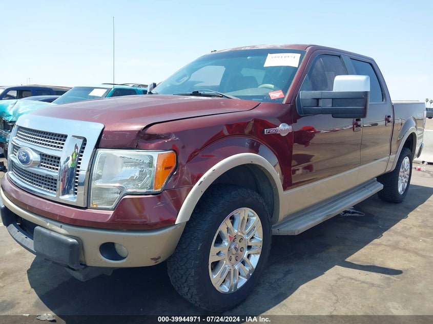 2010 Ford F-150 Fx4/Harley-Davidson/King Ranch/Lariat/Platinum/Xl/Xlt VIN: 1FTFW1EV9AKB60130 Lot: 39944971